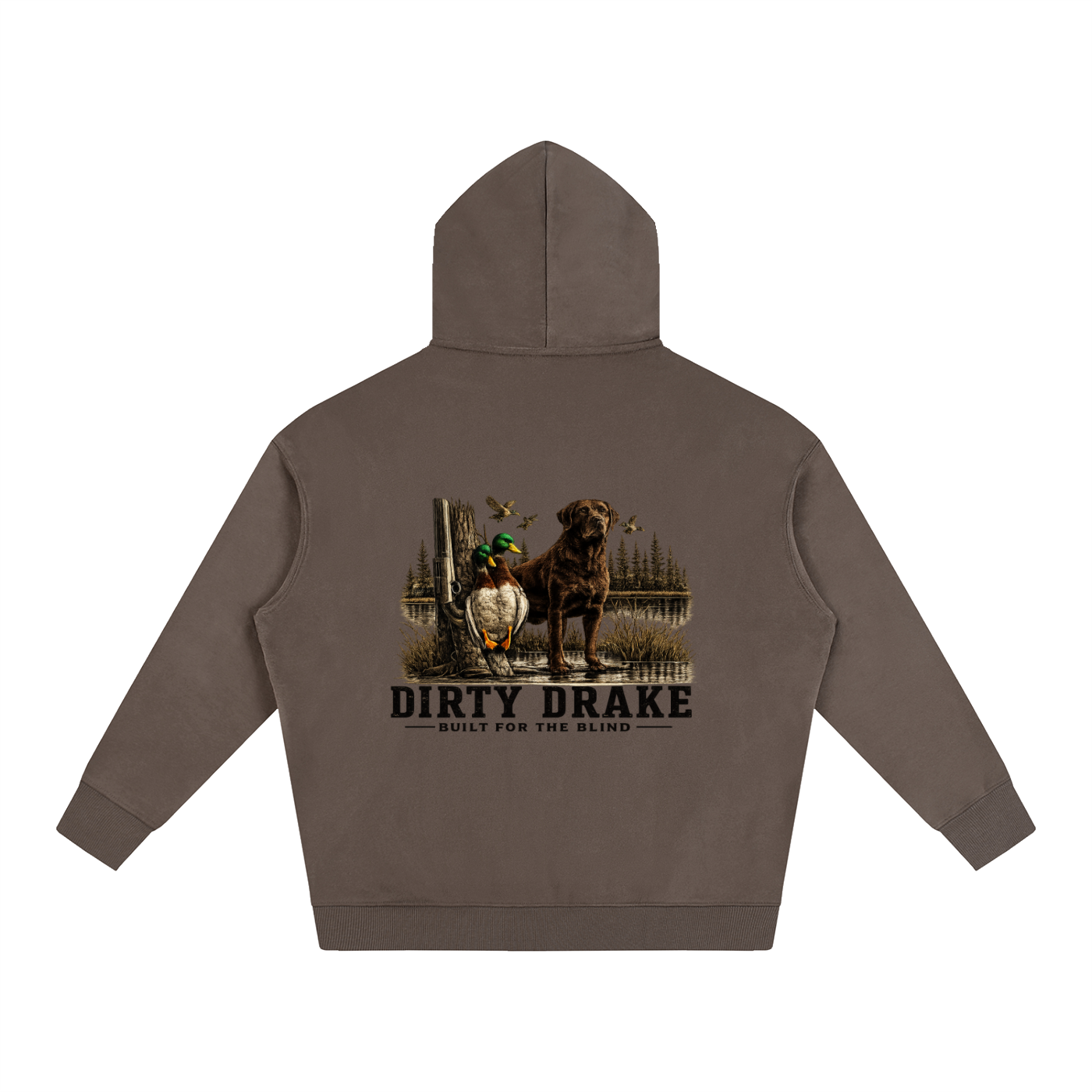 Swamp Puppy Oversize Fleeced Hoodie