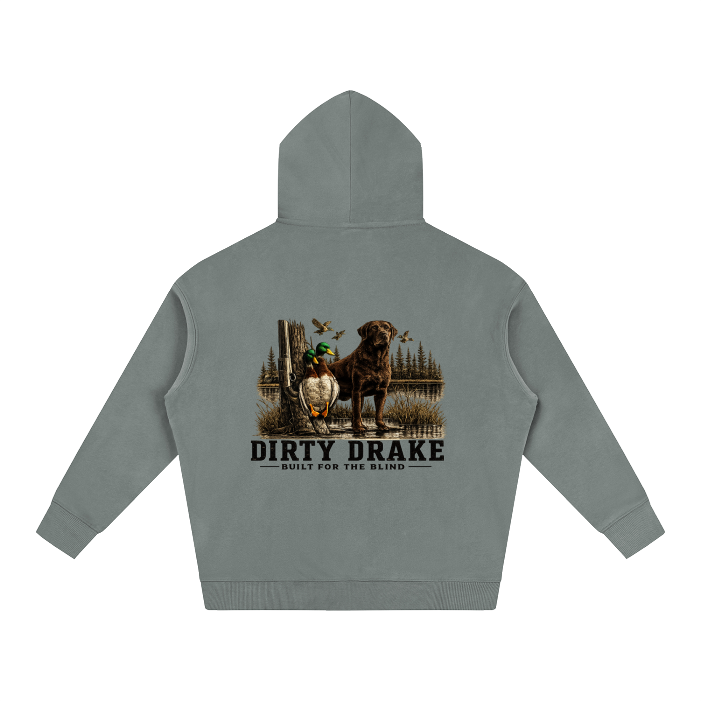 Swamp Puppy Oversize Fleeced Hoodie