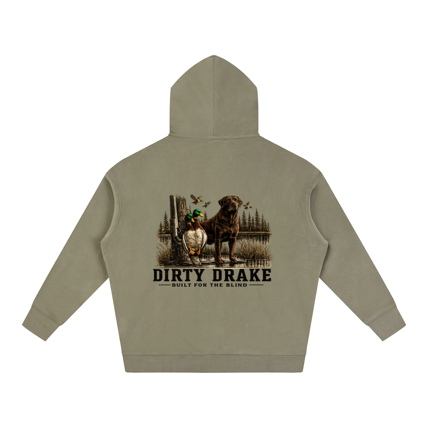 Swamp Puppy Oversize Fleeced Hoodie